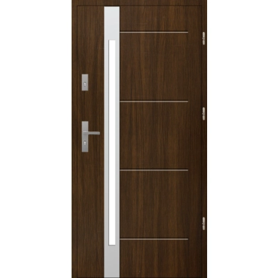 Drzwi S60 T53 INOX Dąb Bagienny 72 mm